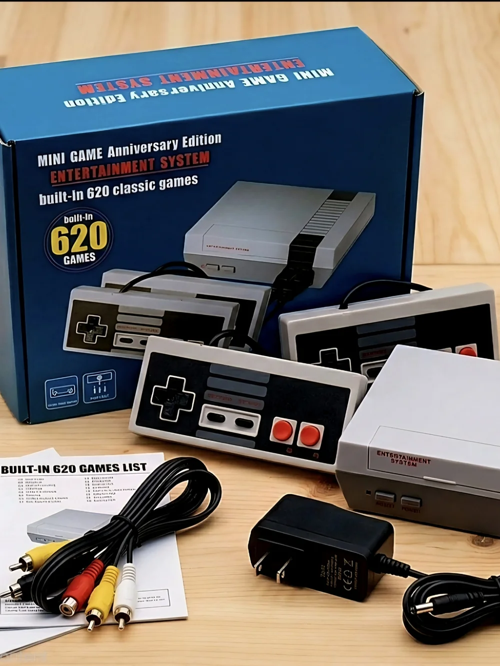 Nintendo Mini Game Anniversary Edition Entertainment Center Built In 620 Games